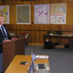 Roger Neighborgall WWII Ranger at Vienna Town Hall #1 - April 20, 2010