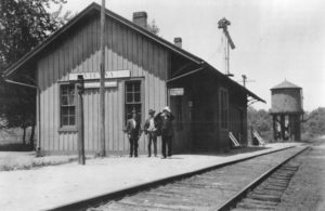 Vienna Station W&OD 1909 - Photo courtesy of Library of Congress
