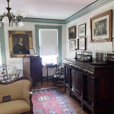 4 permanent collection inside the Freeman Store