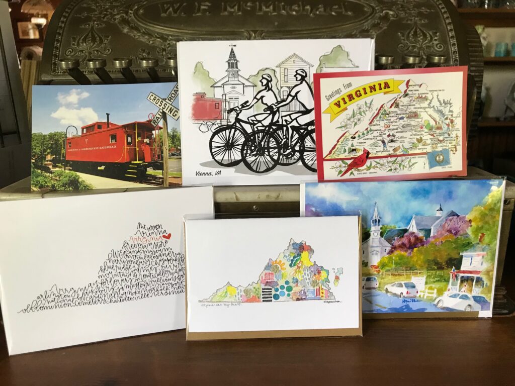 Cards and postcards