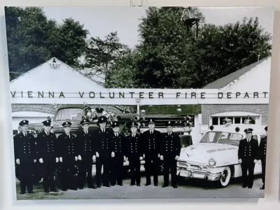 Vienna Volunteer Fire Department display March 2025