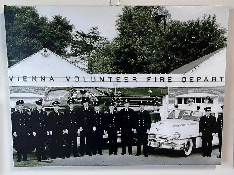 VVFD-2 Vienna Volunteer Fire Department display March 2025