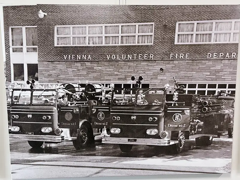 VVFD-3 Vienna Volunteer Fire Department display March 2025