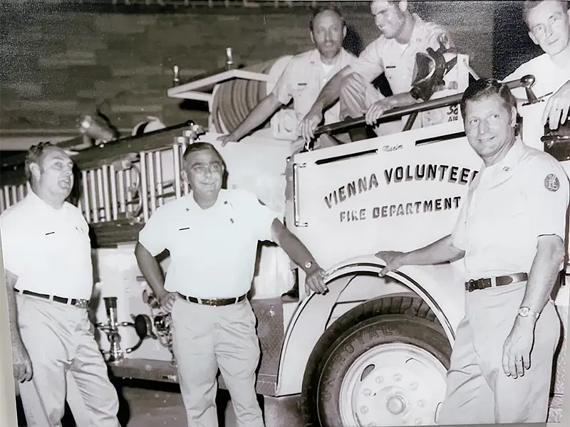 VVFD-4 Vienna Volunteer Fire Department display March 2025