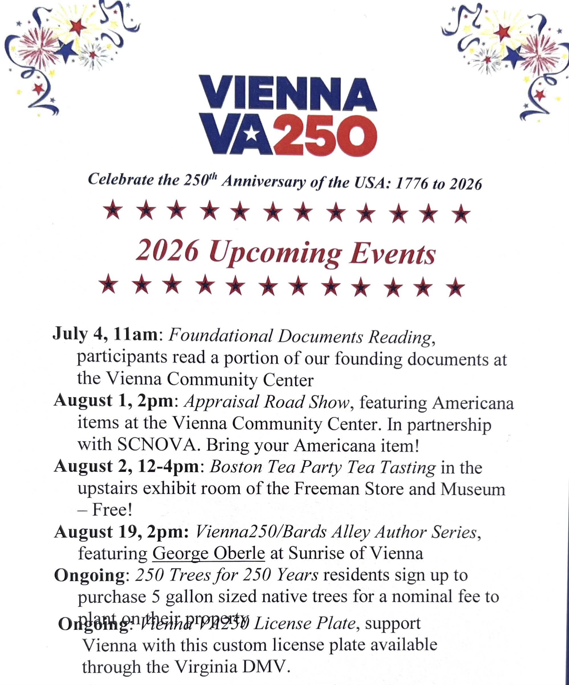 250 Events Aug 2026