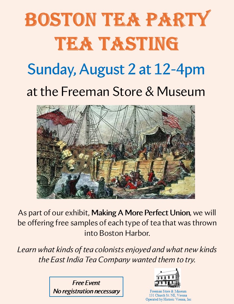 Boston Tea Party Tea Tasting August 2026